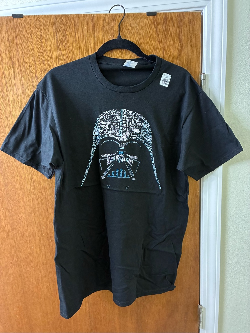 Star Wars Darth Vader Typography Graphic T-Shirt Black Men’s Large New